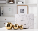 Gold Globe Vase - Set of 3