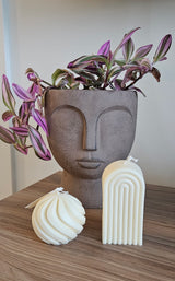 Rainbow Candle - Ivory