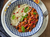 Moroccan Eggplant & Chickpea Stew