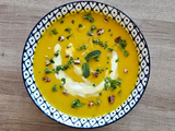 Curried Butternut Squash Lentil & Apple Soup