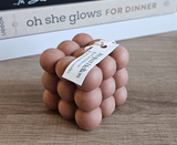 Bubble Candle - Brown
