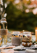 20 Assorted Breakfast Jars (Snack & Meal Size Jars)