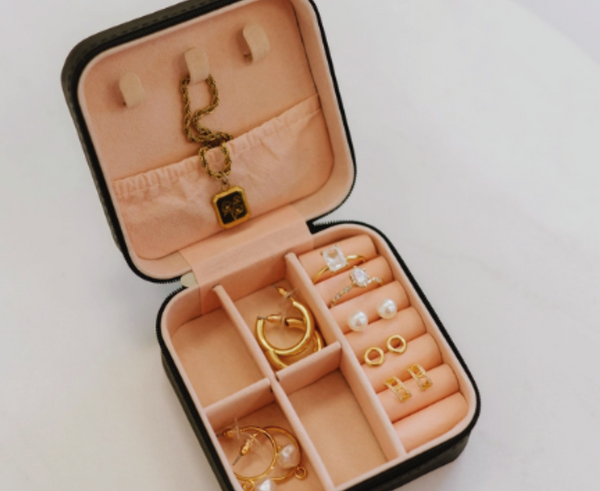 Travel Case Jewelry Organizer