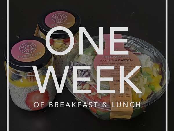 One Week of Breakfast & Lunch Meals