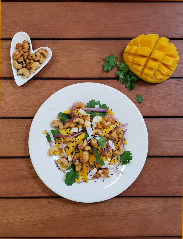 Mango Cashew Salad | A travel-lust-inspired recipe.