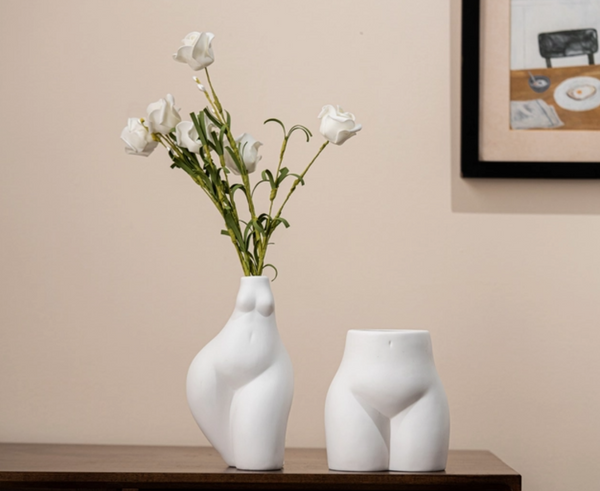 Body Vase, Female Form - Set of 2