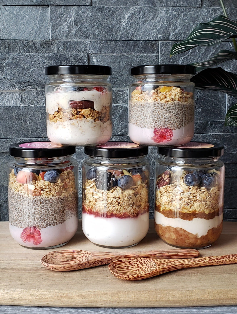 10 Assorted Breakfast Jars (Snack & Meal Available)