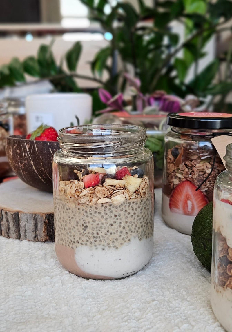 10 Assorted Breakfast Jars (Snack & Meal Available)