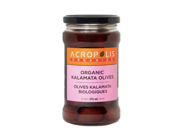 Greek Harvested Kalamata Olives - Organic