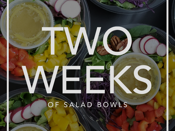 Two Weeks of Salad Bowls