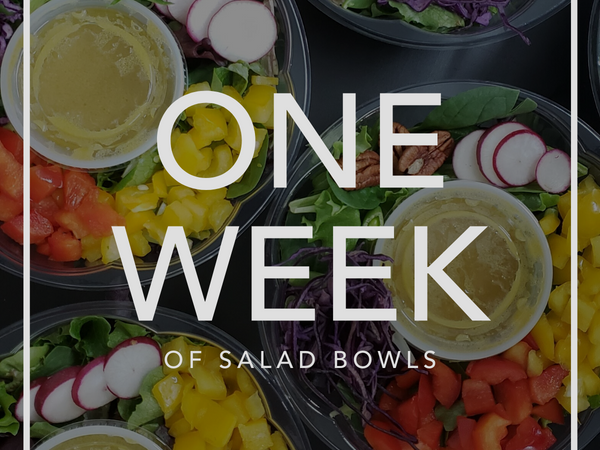 One Week of Salad Bowls